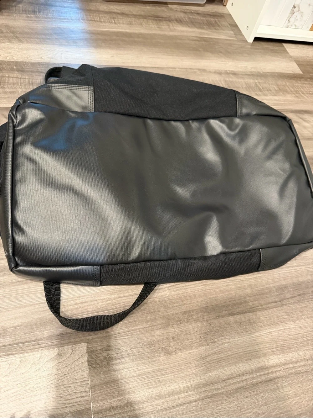 Carhartt Black Heavy Duty Duffle Travel Work Gear Bag
